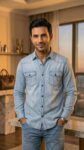 Stylish Denim Shirt Premium Casual Wear for Men