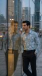 Stylish Floral Print Shirt Casual Fashion Wear